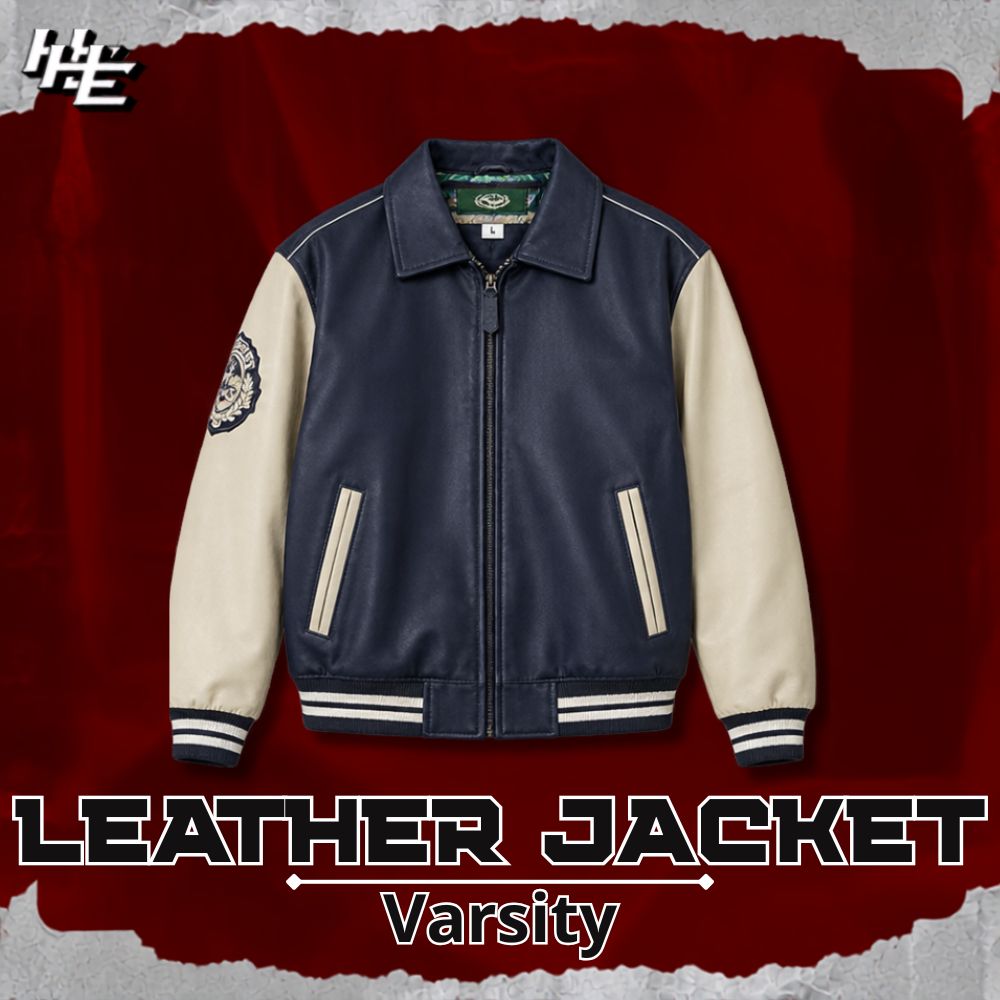 Varsity Leather Jacket
